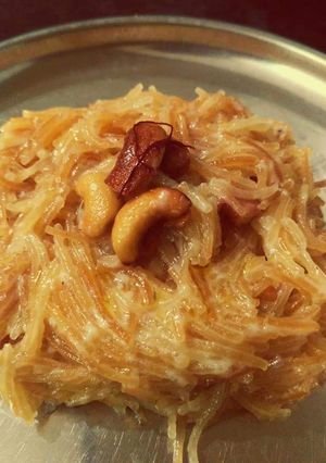 A picture of Vermicelli Halwa.