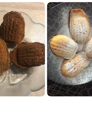 Madeleine egyszerűen gluten, laktózmentesen recept fotója