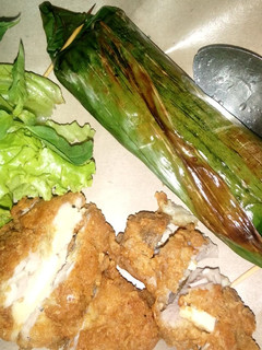 Foto resep Nasi Liwet Bakar Cumi Asin Pedas