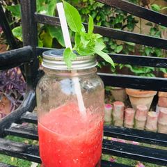 A picture of Water  melon juice.