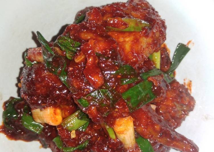 Resep Hot Chiken Wings ala korea Anti Gagal