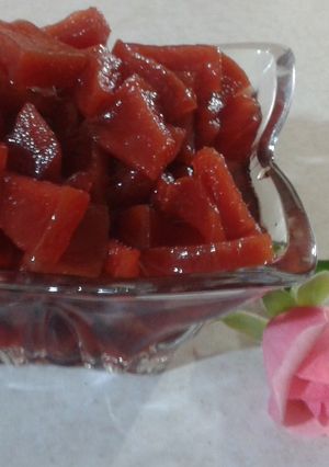 عکسی از دستور مربا به با تمام نکاتش