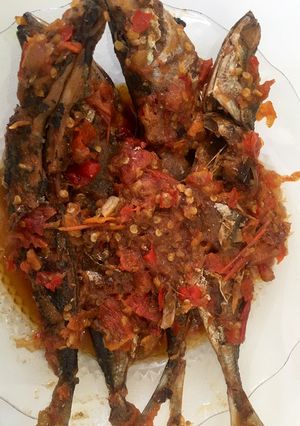 Foto resep Ikan kembung pedas