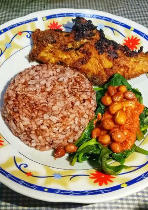 Foto resep Ayam Taliwang Sambal Beberuq Pelecing Kangkung