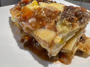 Una foto de lasagna fácil
