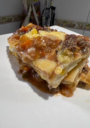 Una foto de Lasaña de Carne y Choclo