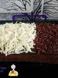 Brownis coklat keju 2 telur