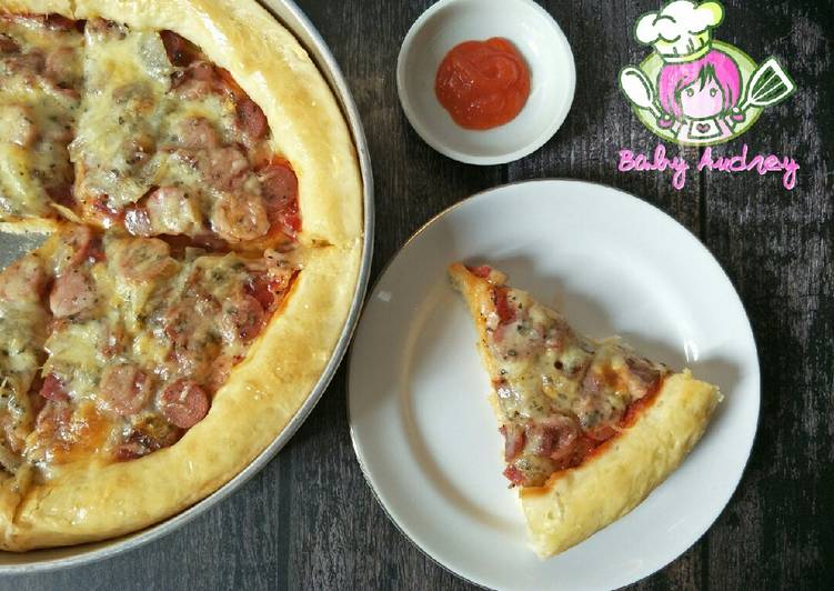 Langkah Mudah untuk Menyiapkan Pizza Tanpa Ulen yang Lezat