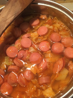 Ketogén frankfurti leves recept fotója