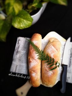 Foto resep Roti Perancis ---french bread/baguette---