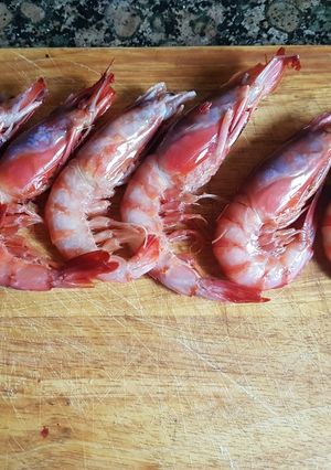 Una foto de Fumet de gamba roja