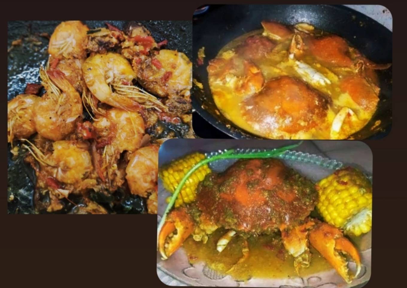 Kepiting Udang Asam Manis