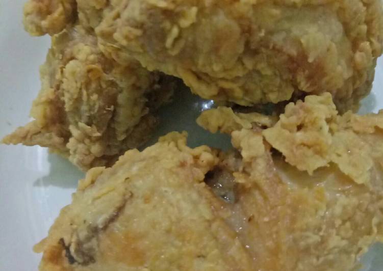 Resep MANTAP! Ayam goreng KFC masakan rumahan simple