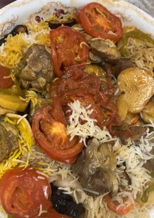 صورة لوصفة المقلوبه