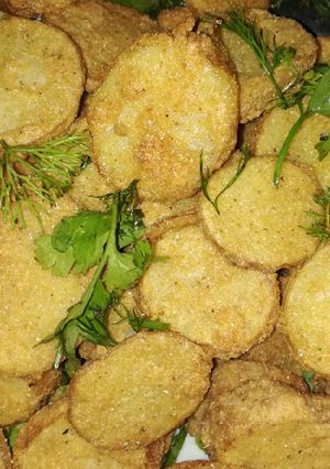 صورة لوصفة بطاطس بالفجيتار