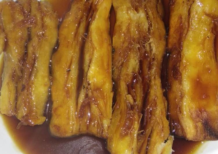 Resep Populer Tape Saus Gula Aren Sedap Nikmat