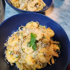 A picture of Chilli Prawn Pasta.