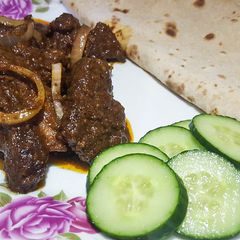 Bihari gosht handi A picture of Bihari gosht handi.