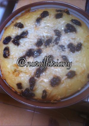 Foto resep Bolu tape kismis keju tanpa mixer dan oven