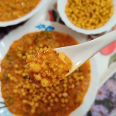 A picture of Quinoa Bisi Bele Bath.