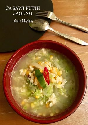 Foto resep Ca Sawi Putih Jagung