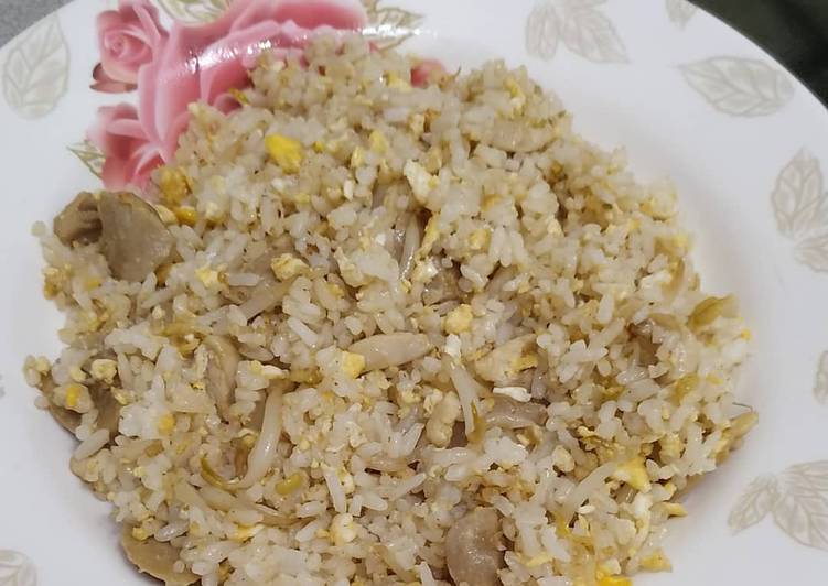 Cara Gampang Menyiapkan Chinese chicken fried rice Anti Gagal