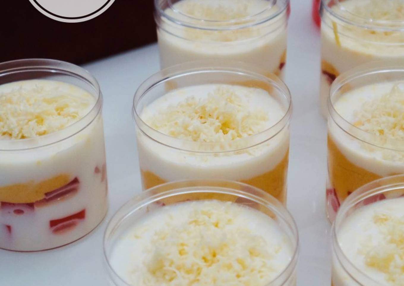 Mango Cheese - Jar Dessert