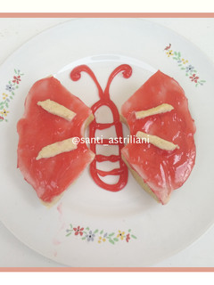 Foto resep Strawberry Cheese Cake Simpel (no Mixer no oven)