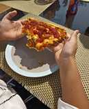 Pizza a la especialidad de la casa