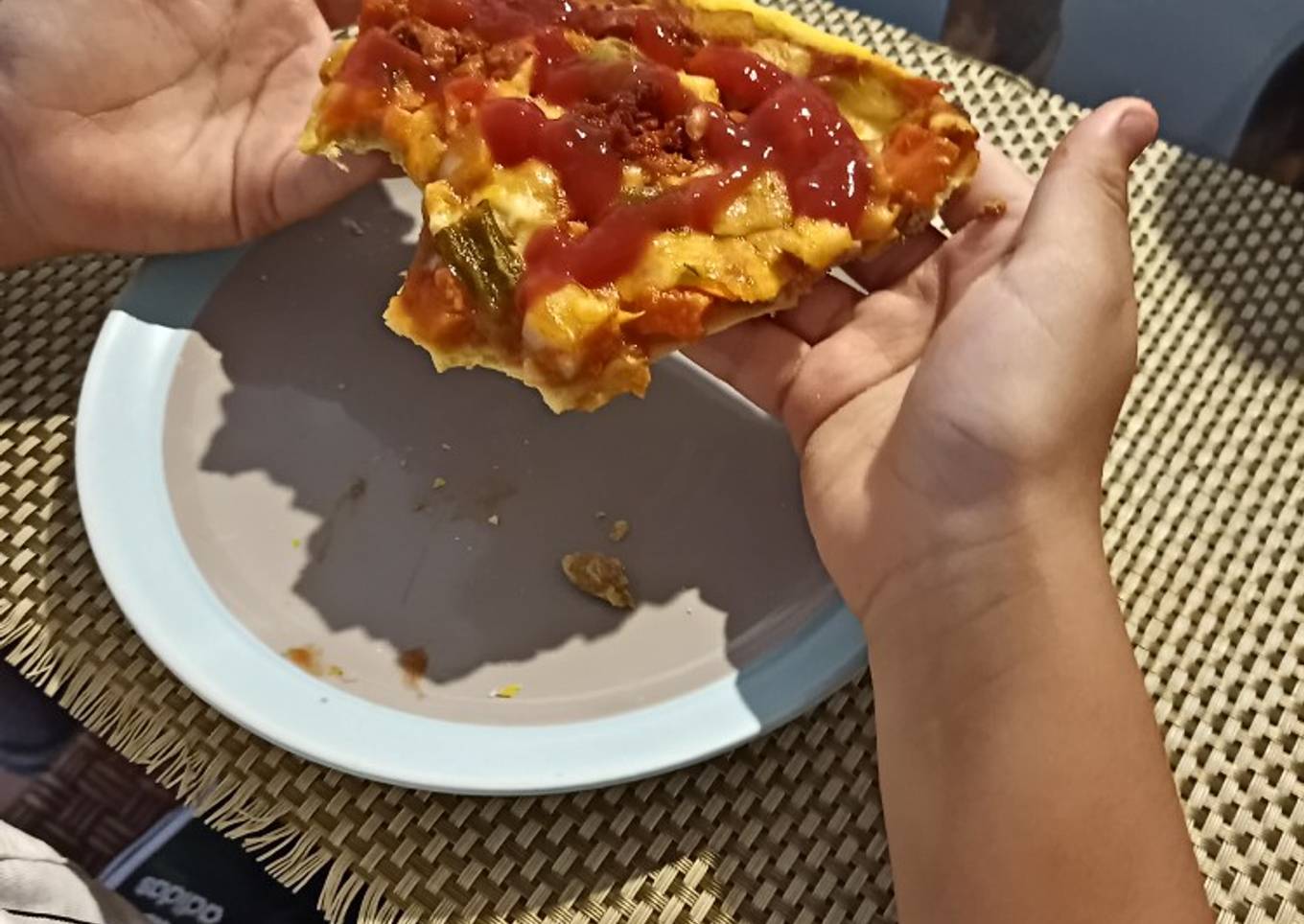 Pizza a la especialidad de la casa