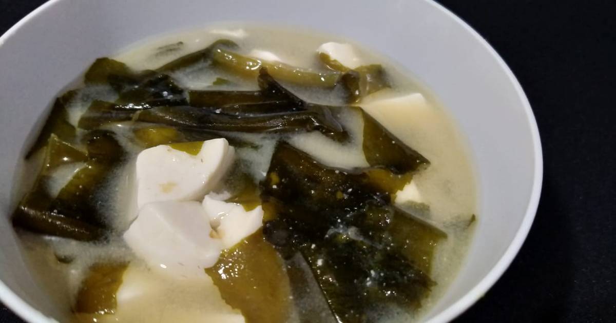 Resep Tofu Miso Soup Dengan Kaldu Dashi Buatan Sendiri Oleh Lia Lelia