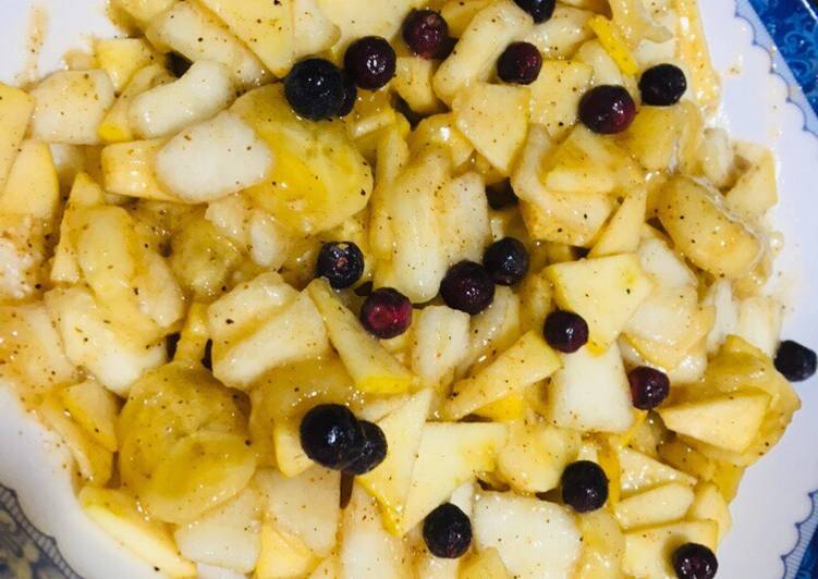 Roza is not complete wthout fruit chat ❤️ #cookpadfruits