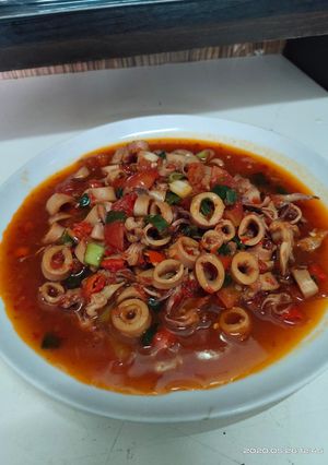 Foto resep Cumi Pedas Saus Tiram