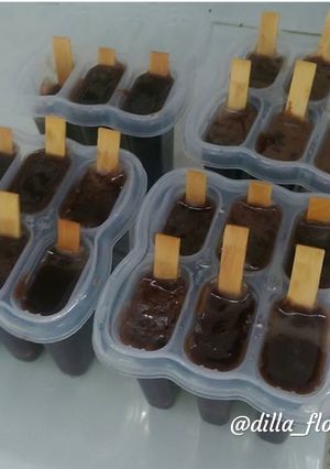 Foto resep Nutrijell Coklat Stik Es