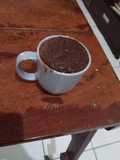 Bolo de caneca de chocolate. 🍫 (microondas)
