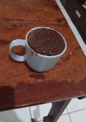 Foto de Bolo de caneca de chocolate. 🍫 (microondas)