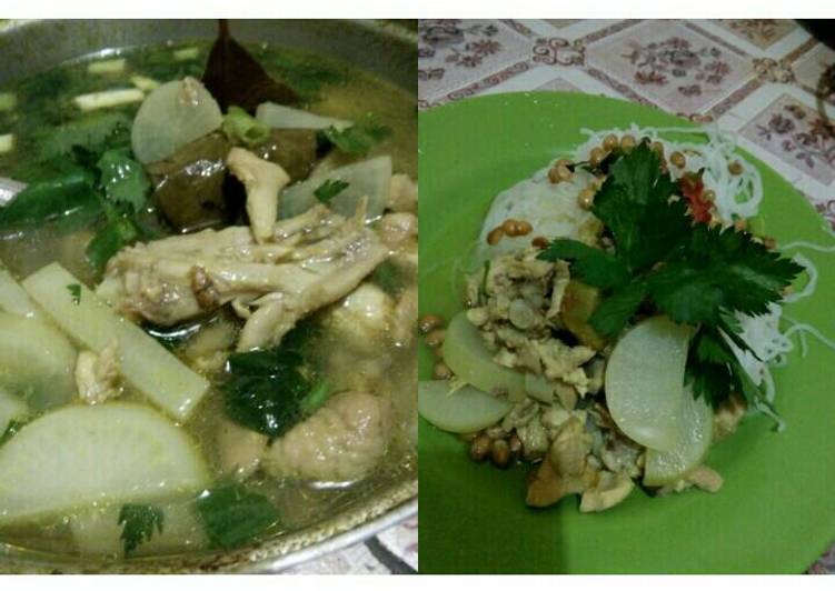 Soto ayam bening