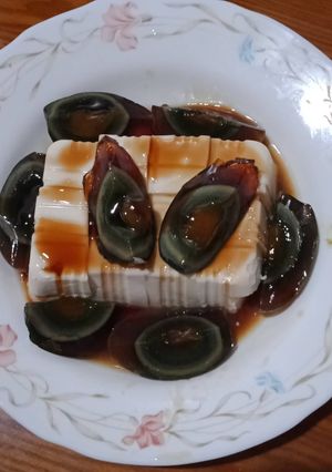 皮蛋豆腐 的食譜成品照片