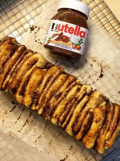 Foto resep Roti Sobek Nutella