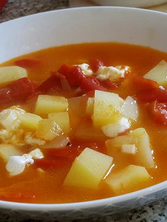 Una foto de Caldo de Queso #Recetasdefindemes