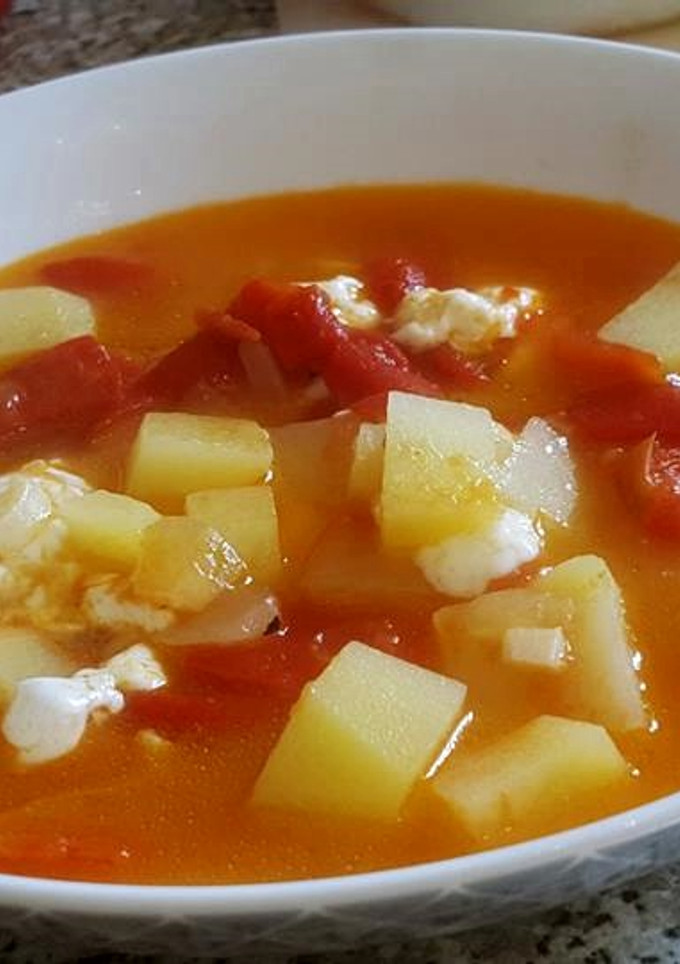 Una foto de Caldo de Queso #Recetasdefindemes
