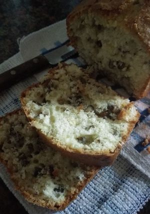 Una foto de Budín de coco y nueces 😍