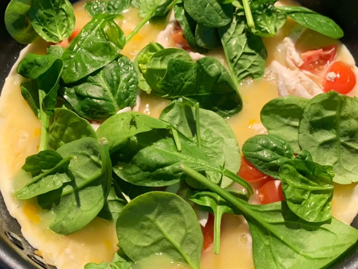 Easy Steps to Prepare 1. (BREAKFAST) Protein Boosted Omelette the Delicious Makes you drool