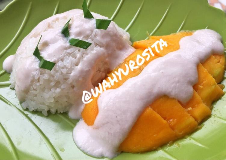 Cara Gampang Menyiapkan Mango Sticky Rice, Enak Banget