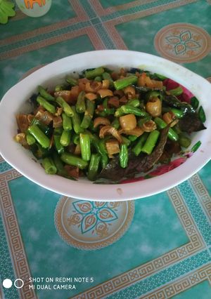 Foto resep OSENG-OSENG BUNCIS KULIT SAPI