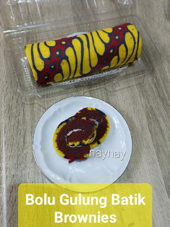 Foto resep Bolu Gulung Batik Brownies