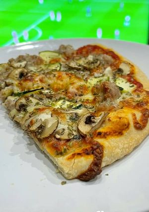 Foto de Pizza de Cogumelos