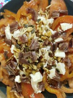 Una foto de Ensalada de tomate