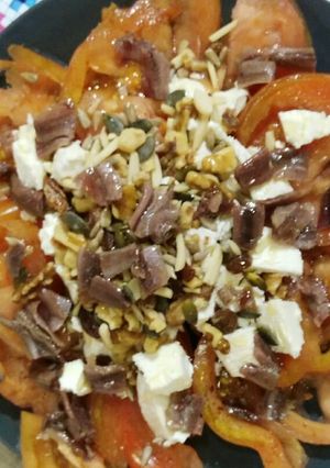 Una foto de Ensalada de tomate