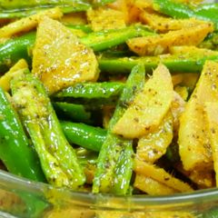 A picture of Ginger Green Chilli Achar.